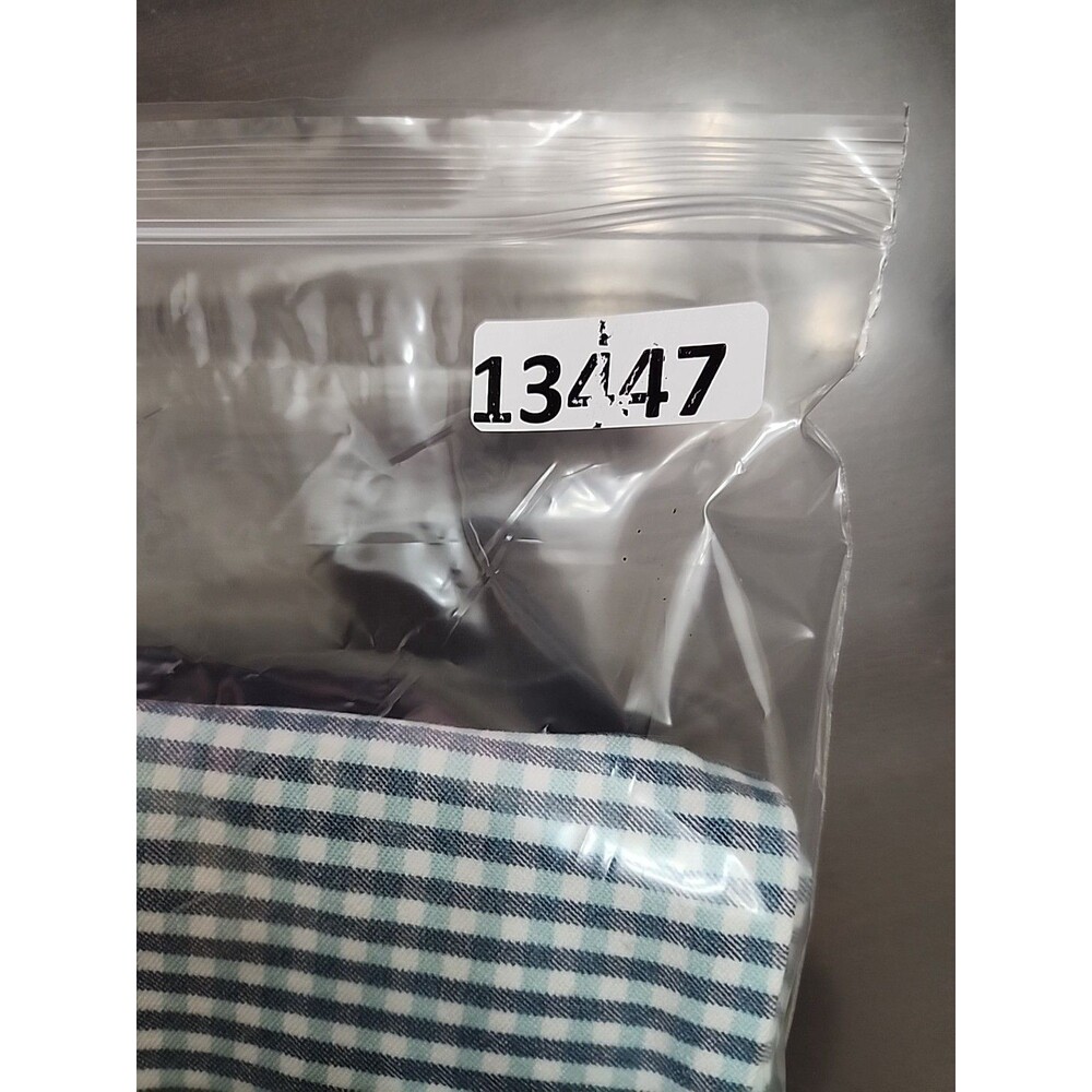 Old Navy Pixie Skinny Ankle Pants Womens 2 Blue White Check Stretch NEW - Picture 9 of 9